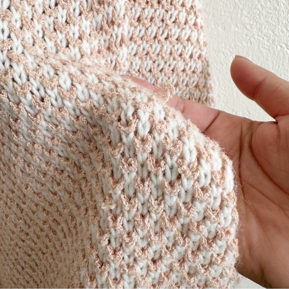 Free People Coco Cocoon Knit Cardigan in Ivory size M - Picture 9 of 10